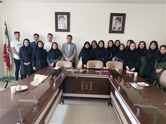 نشست صمیمی رئیس دانشکده علوم نوین پزشکی با دانشجویان جديد الورود