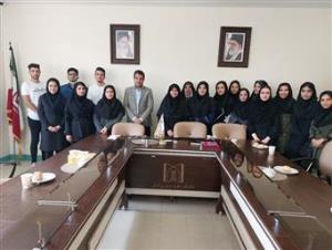 نشست صمیمی رئیس دانشکده علوم نوین پزشکی با دانشجویان جديد الورود