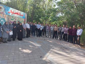 برگزاری مراسم پیاده‌روی صبحگاهی به مناسبت دهه امامت و ولایت