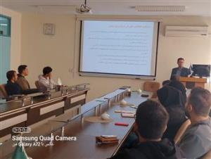برگزاری جلسه توجیهی دانشجویان جدیدالورود دانشکده علوم نوین پزشکی با ضوابط و مقررات انضباطی