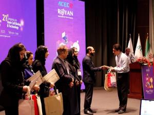 کسب رتبه دوم به عنوان سخنران برتر در بیست و ششمین کنگره بین المللی رویان 